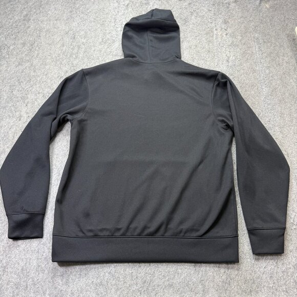 Atlanta Hawks Nike Hoodie Men M Black DRI-FIT Pullover Performance Sweatshirt - Picture 8 of 14
